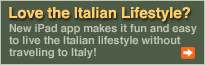 The Italian Way app for iPad